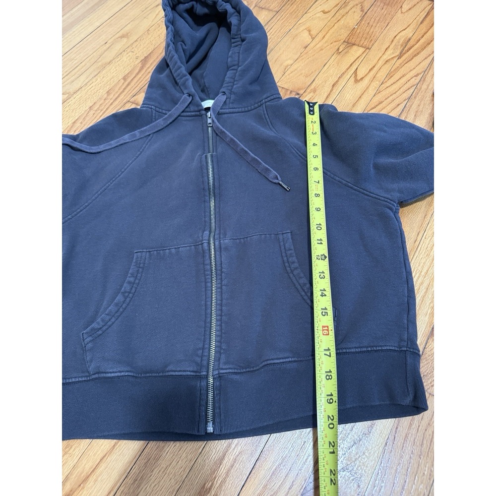 Spiritual Gangster Noir Carpe Diem Everyday Zip Hoodie in Faded Black Size Small - Picture 4 of 7